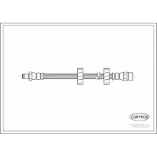 19018183 CORTECO Тормозной шланг
