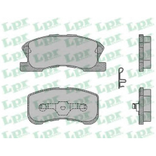 05P1042 LPR Комплект тормозных колодок, дисковый тормоз