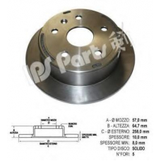 IBP-1W01 IPS Parts Тормозной диск