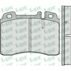 05P1131 LPR Комплект тормозных колодок, дисковый тормоз
