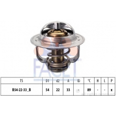 7.8693S FACET Термостат, охлаждающая жидкость