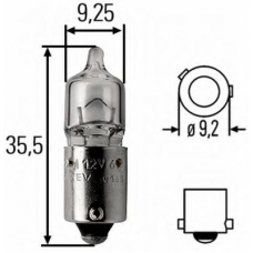 8GH 007 643-121 HELLA Лампа накаливания, фонарь указателя поворота; Ламп