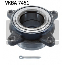 VKBA 7451 SKF Комплект подшипника ступицы колеса