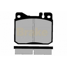 PA323 BRAKE ENGINEERING Комплект тормозных колодок, дисковый тормоз