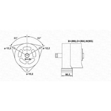 943356247010 MAGNETI MARELLI Генератор