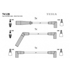 T432B TESLA Комплект проводов зажигания