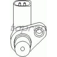 111 382 TOPRAN Датчик частоты вращения, управление двигателем