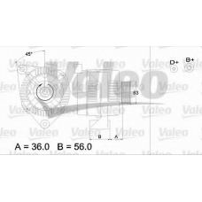 436668 VALEO Генератор