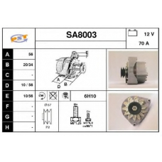 SA8003 SNRA Генератор