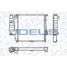 RA0050450 JDEUS Радиатор, охлаждение двигателя