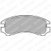 LP671 DELPHI Комплект тормозных колодок, дисковый тормоз