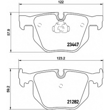 8DB 355 009-331 HELLA Комплект тормозных колодок, дисковый тормоз