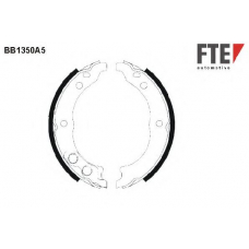 BB1350A5 FTE Комплект тормозных колодок, стояночная тормозная с