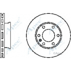 DSK2448 APEC Тормозной диск