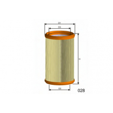 R341 MISFAT Воздушный фильтр