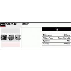 DC72542 DELCO REMY Тормозной суппорт