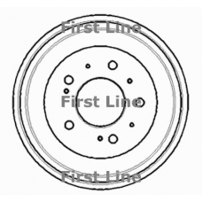 FBR776 FIRST LINE Тормозной барабан