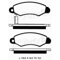 IBD-1818 IPS Parts Комплект тормозных колодок, дисковый тормоз