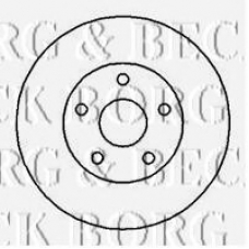 BBD4118 BORG & BECK Тормозной диск