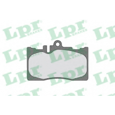 05P1841 LPR Комплект тормозных колодок, дисковый тормоз