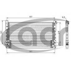 300240 ACR Конденсатор, кондиционер