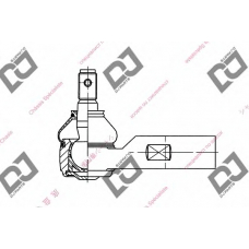 DE1156 DJ PARTS Наконечник поперечной рулевой тяги