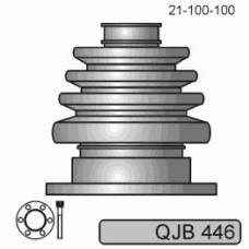 QJB446 QUINTON HAZELL Комплект пылника, приводной вал