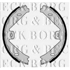 BBS6417 BORG & BECK Комплект тормозных колодок