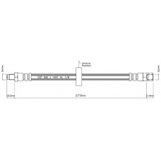 VBH753 MOTAQUIP Тормозной шланг