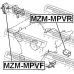 MZM-MPVF FEBEST Подушка двигателя передняя