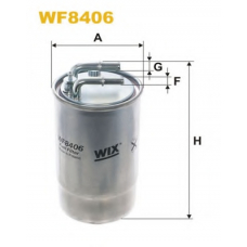 WF8406 WIX Топливный фильтр