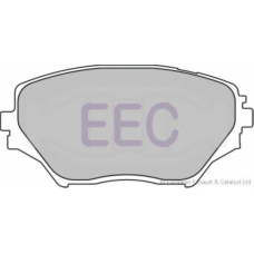 BRP1262 EEC Комплект тормозных колодок, дисковый тормоз