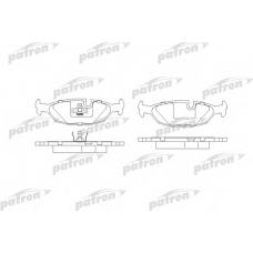 PBP296 PATRON Комплект тормозных колодок, дисковый тормоз