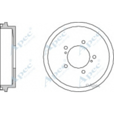 DRM9192 APEC Тормозной барабан