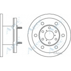 DSK559 APEC Тормозной диск