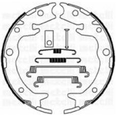 53-0159K METELLI Комплект тормозных колодок, стояночная тормозная с