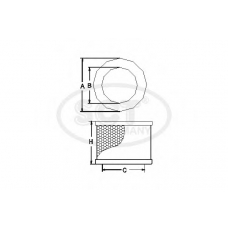 SB 3265 SCT Воздушный фильтр