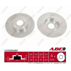 C43008ABE ABE Тормозной диск