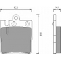 AC680281D AC Delco Комплект тормозных колодок, дисковый тормоз