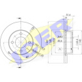 78BD1008-2 ICER Тормозной диск