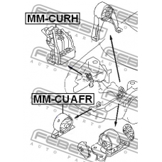 MM-CUAFR FEBEST Подвеска, двигатель