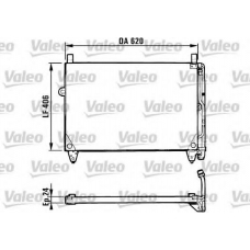 816953 VALEO Конденсатор, кондиционер