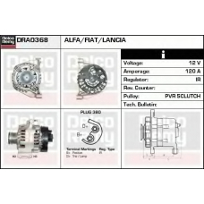 DRA0368 DELCO REMY Генератор