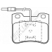 FBP1081 FIRST LINE Комплект тормозных колодок, дисковый тормоз