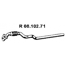 08.102.71 EBERSPACHER Труба выхлопного газа