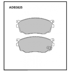 ADB3825 Allied Nippon Тормозные колодки