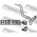 HSB-050 FEBEST Опора, стабилизатор