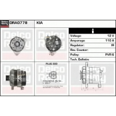 DRA0778 DELCO REMY Генератор