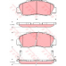 GDB3196 TRW Комплект тормозных колодок, дисковый тормоз