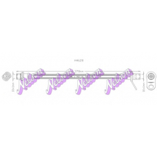 H4628 Brovex-Nelson Тормозной шланг